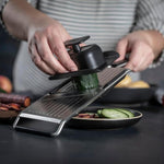 Kuhn Rikon Essential Mandoline Slicer with Adjustable Stainless Steel Blade for Vegetables & Fruit