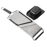 Kuhn Rikon Essential Mandoline Slicer with Adjustable Stainless Steel Blade for Vegetables & Fruit