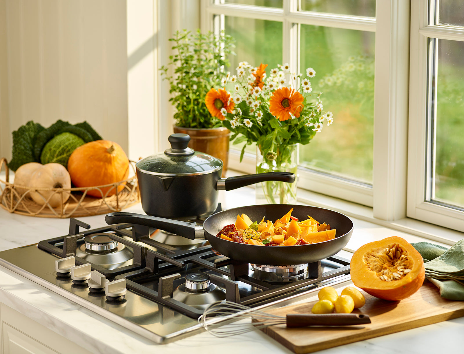 Scanpan Classic 3 Quart Covered Saucepan