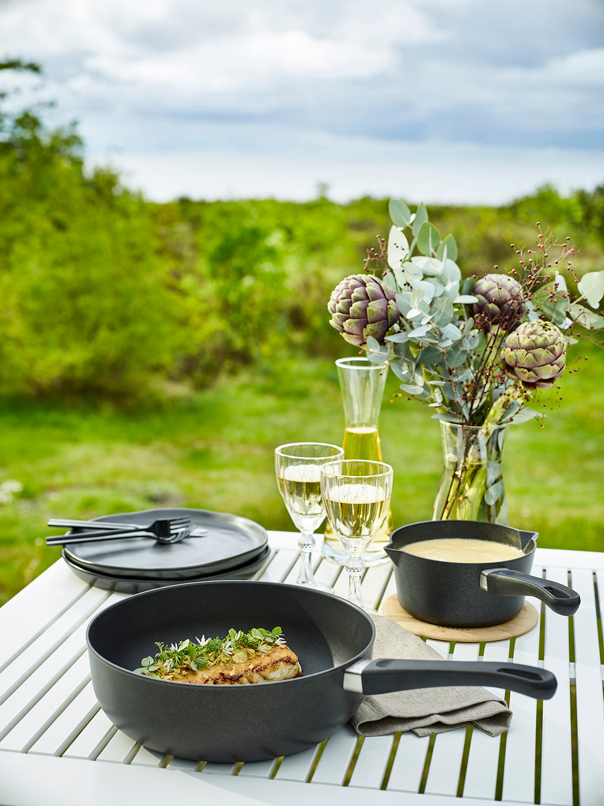 Scanpan Classic 3 Quart Covered Saucepan