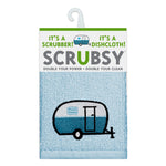 MU Kitchen Scrubsy Dish Cloth and Scrubber, Set of 2, Camper