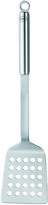 Rosle Stainless Steel Perforated Barbecue Spatula, 18 Inch