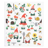 MU Kitchen Sponge Cloth, Set of 2 Dish Cloths, Gnomes