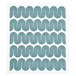 MU Kitchen Sponge Cloth, Set of 2 Dish Cloths, Wave