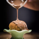 Silikomart Mini Raggio Silicone Mold, Flexible Tray Creates 6 Rounded Desserts or Cakes with Ribbed Detail