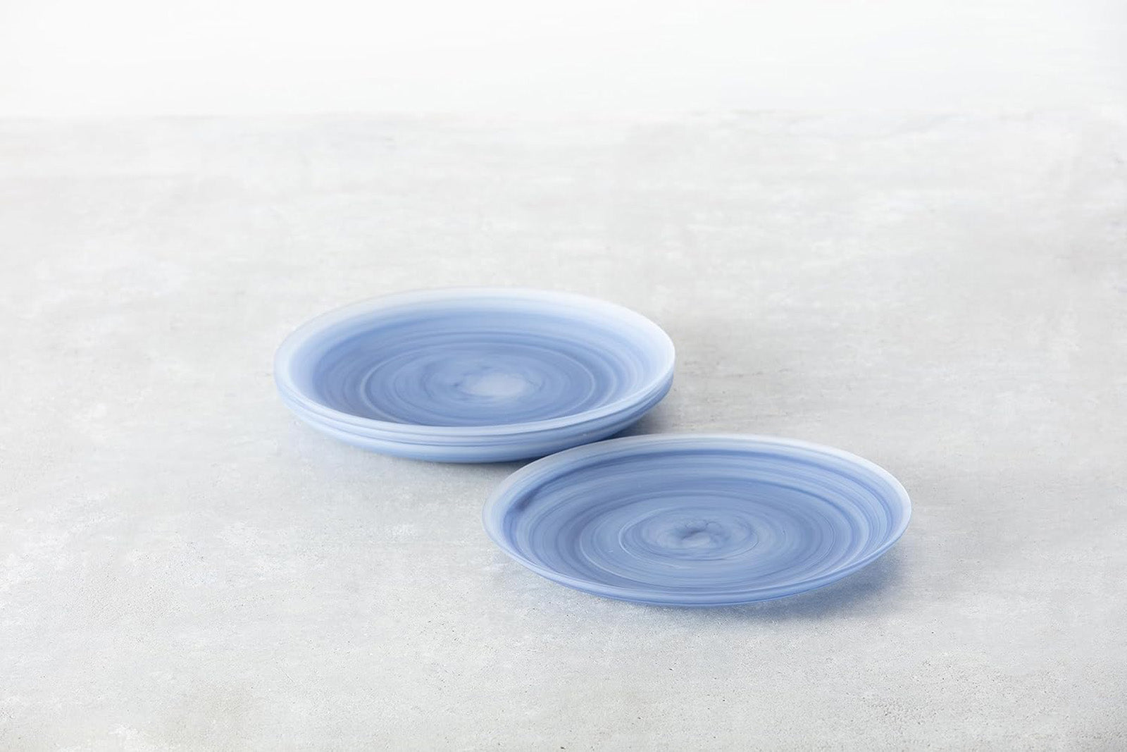 Fortessa La Jolla Glass 16 Piece Dinnerware Set, Service for 4, Ink