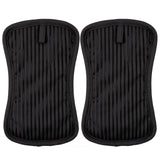 MU Kitchen Silicone Potholder, Set of 2, Onyx