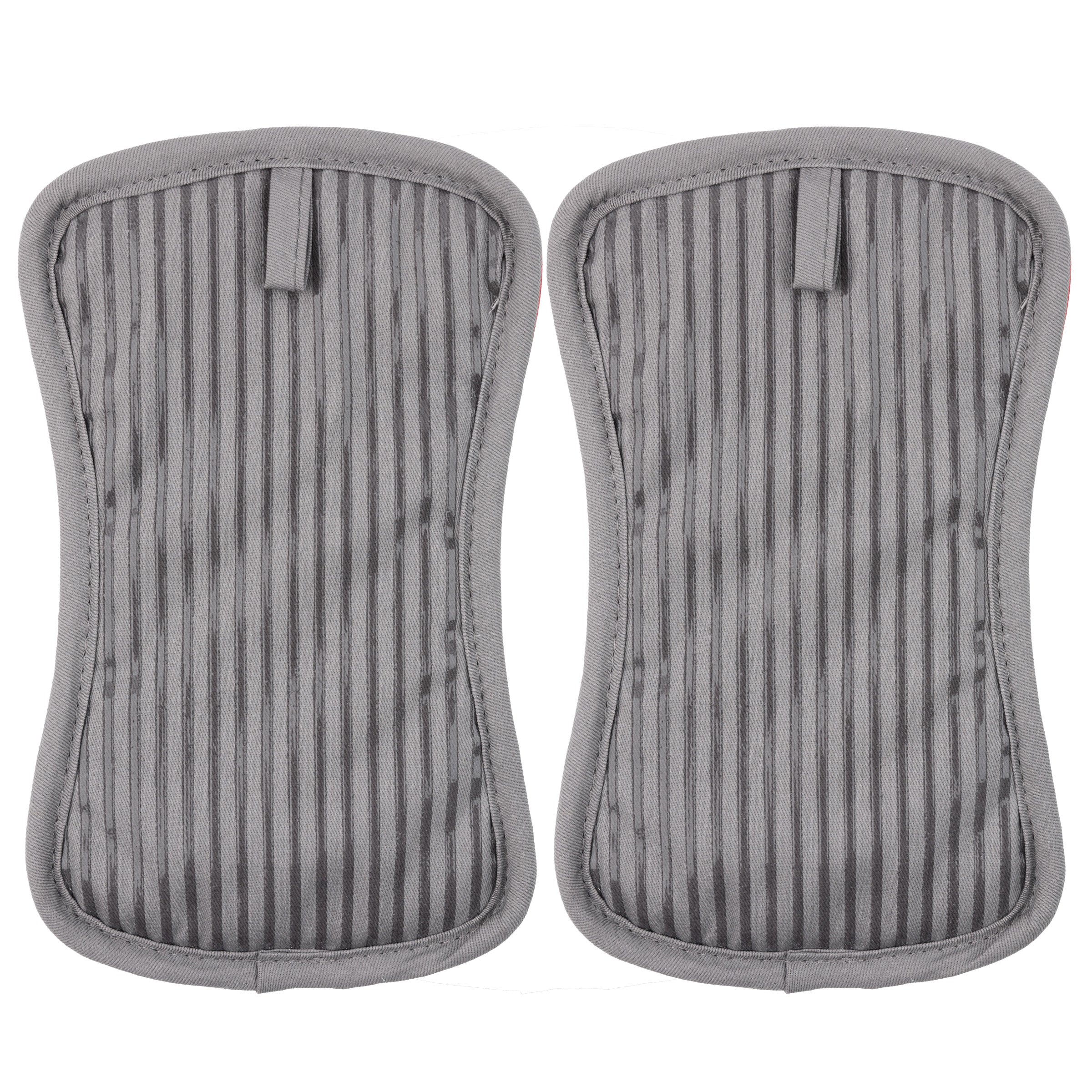 MU Kitchen Silicone Potholder, Set of 2, Steel