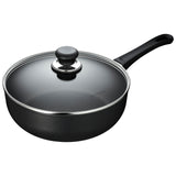 Scanpan Classic 4 Quart Deep Saute Pan With Lid, 10.25-Inch