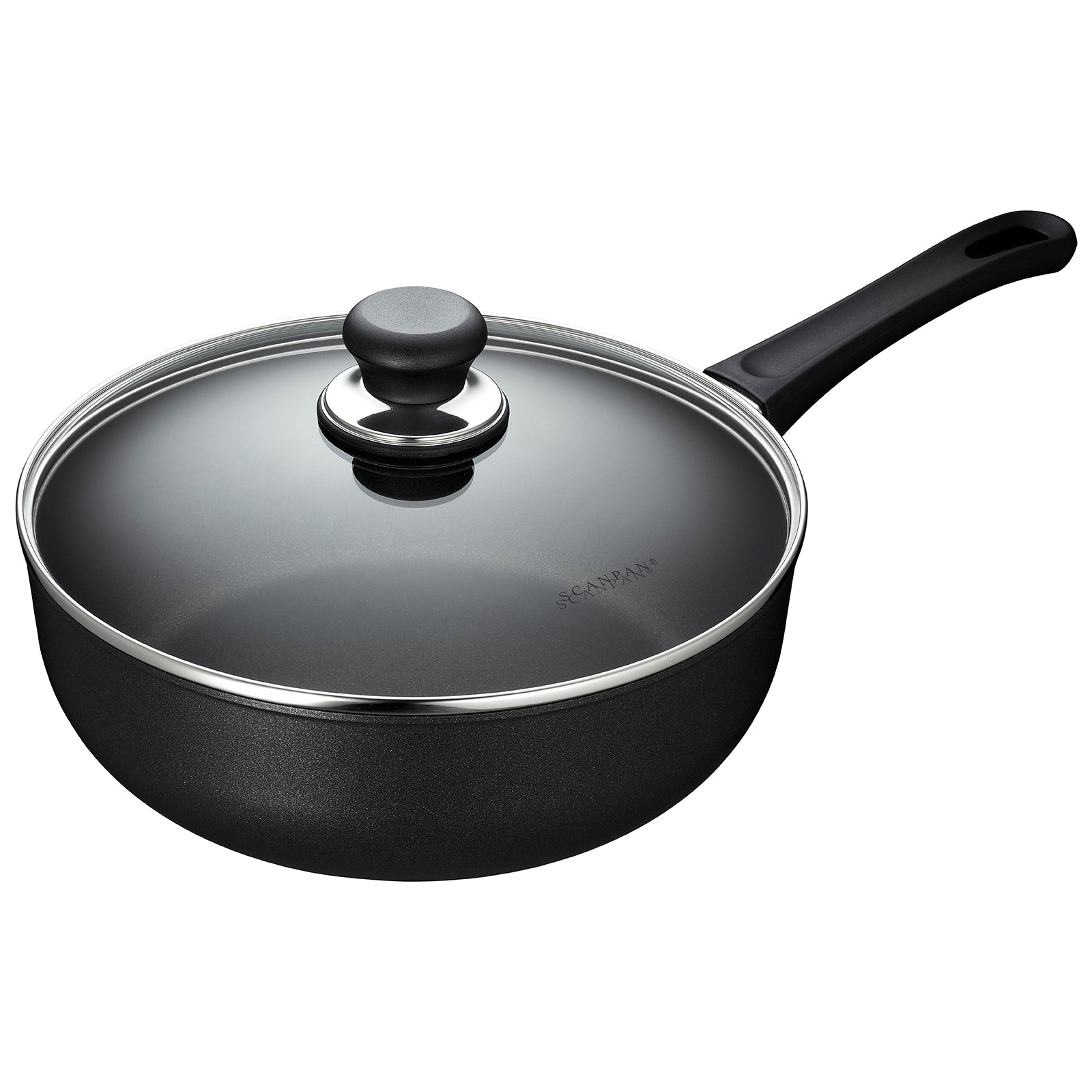 Scanpan Classic 4 Quart Deep Saute Pan With Lid, 10.25-Inch
