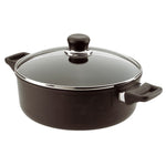 Scanpan Classic 4.5 Quart Low Sauce Pot With Lid, 10.25 Inch
