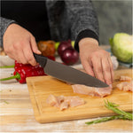 Kuhn Rikon ICED Chef's Knife 8-Inch, Ice Hardened German Stainless Blade