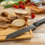 Kuhn Rikon ICED Bread Knife 7.87-Inch, Ice Hardened German Stainless Blade
