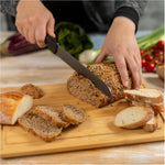 Kuhn Rikon ICED Bread Knife 7.87-Inch, Ice Hardened German Stainless Blade