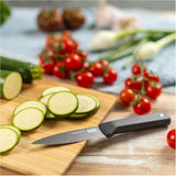 Kuhn Rikon ICED Serrated Paring Knife 3.5-Inch, Ice Hardened German Stainless Blade