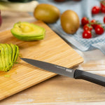 Kuhn Rikon ICED Straight Utility Knife 5.12-Inch, Ice Hardened German Stainless Blade