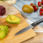 Kuhn Rikon ICED Straight Utility Knife 5.12-Inch, Ice Hardened German Stainless Blade