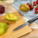 Kuhn Rikon ICED Straight Utility Knife 5.12-Inch, Ice Hardened German Stainless Blade