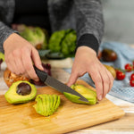 Kuhn Rikon ICED Straight Utility Knife 5.12-Inch, Ice Hardened German Stainless Blade