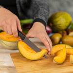 Kuhn Rikon ICED Serrated Utility Knife 5.12-Inch, Ice Hardened German Stainless Blade
