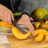 Kuhn Rikon ICED Serrated Utility Knife 5.12-Inch, Ice Hardened German Stainless Blade
