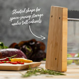 Kuhn Rikon ICED Bamboo Knife Block
