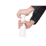 Peugeot Paris u'Select Zircon 9 Inch White Lacquer Salt Mill