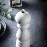 Peugeot Paris u'Select Zircon 9 Inch White Lacquer Salt Mill