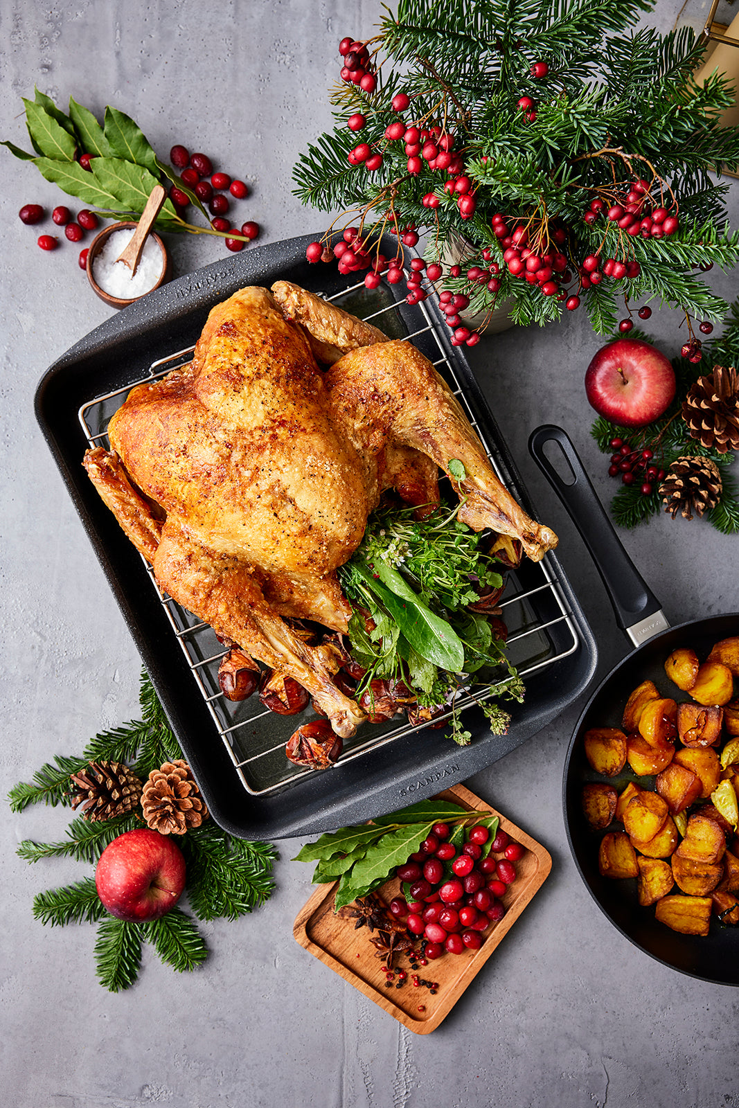 Scanpan Classic 13.5" x 8.75" Roasting Pan, 3.25 Qt.