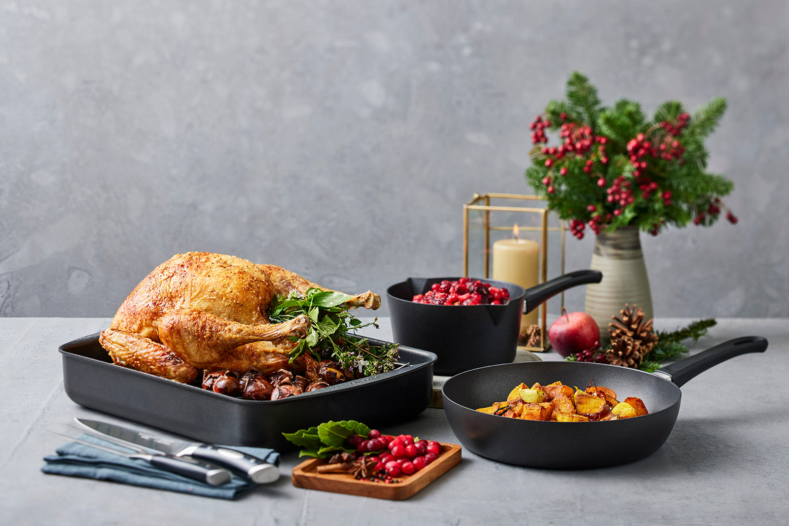 Scanpan Classic 13.5" x 8.75" Roasting Pan, 3.25 Qt.