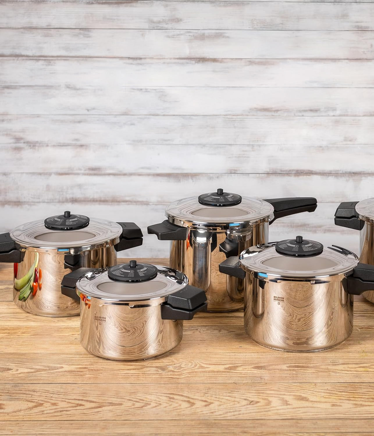 Kuhn Rikon Duromatic Classic Neo Long handle Stovetop Pressure Cooker, 3.7-Quart