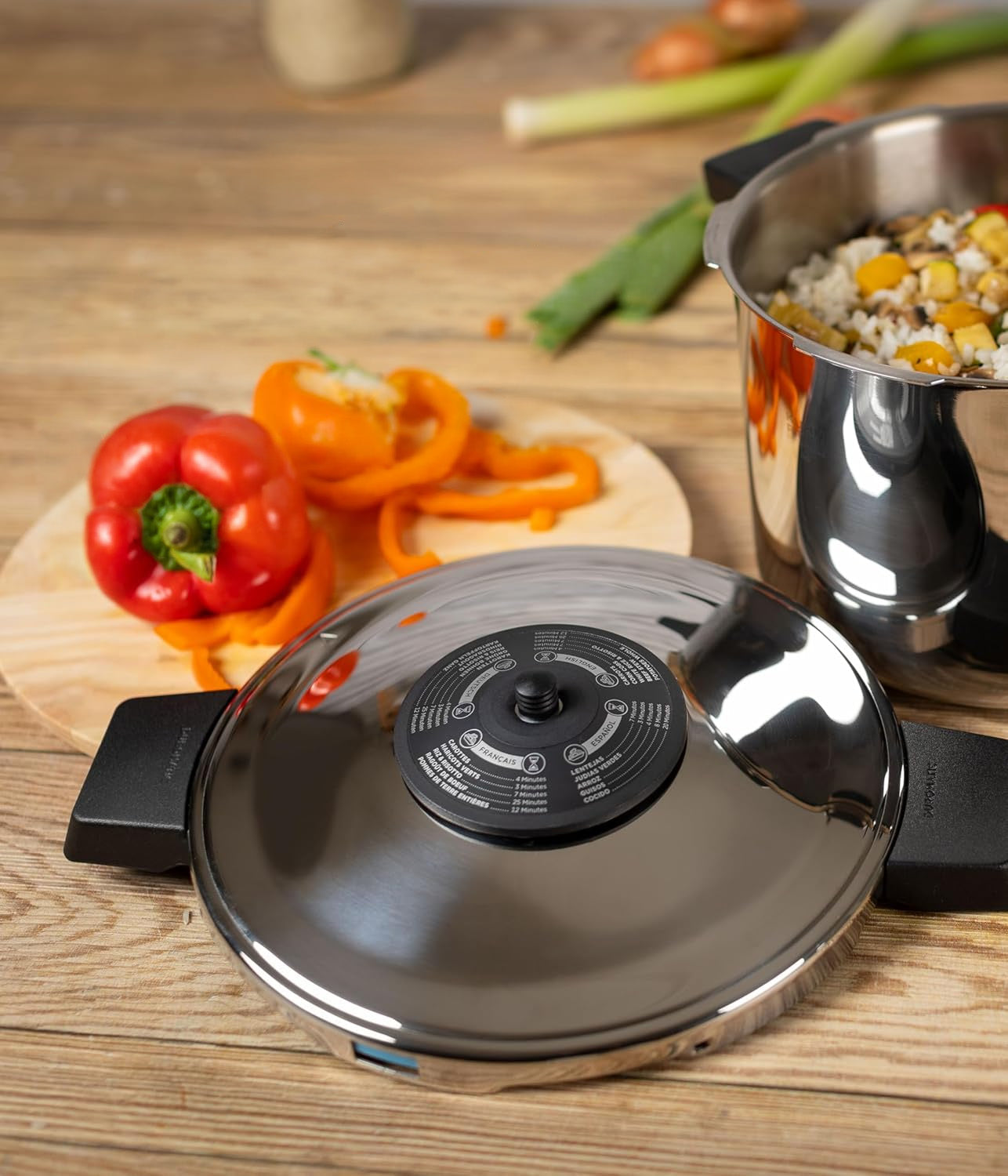 Kuhn Rikon Duromatic Classic Neo Long handle Stovetop Pressure Cooker, 3.7-Quart