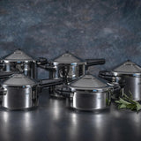 Kuhn Rikon Duromatic INOX Dual handle Stovetop Pressure Cooker, 5.3-Quart