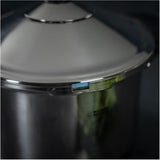 Kuhn Rikon Duromatic INOX Dual handle Stovetop Pressure Cooker, 7.4-Quart