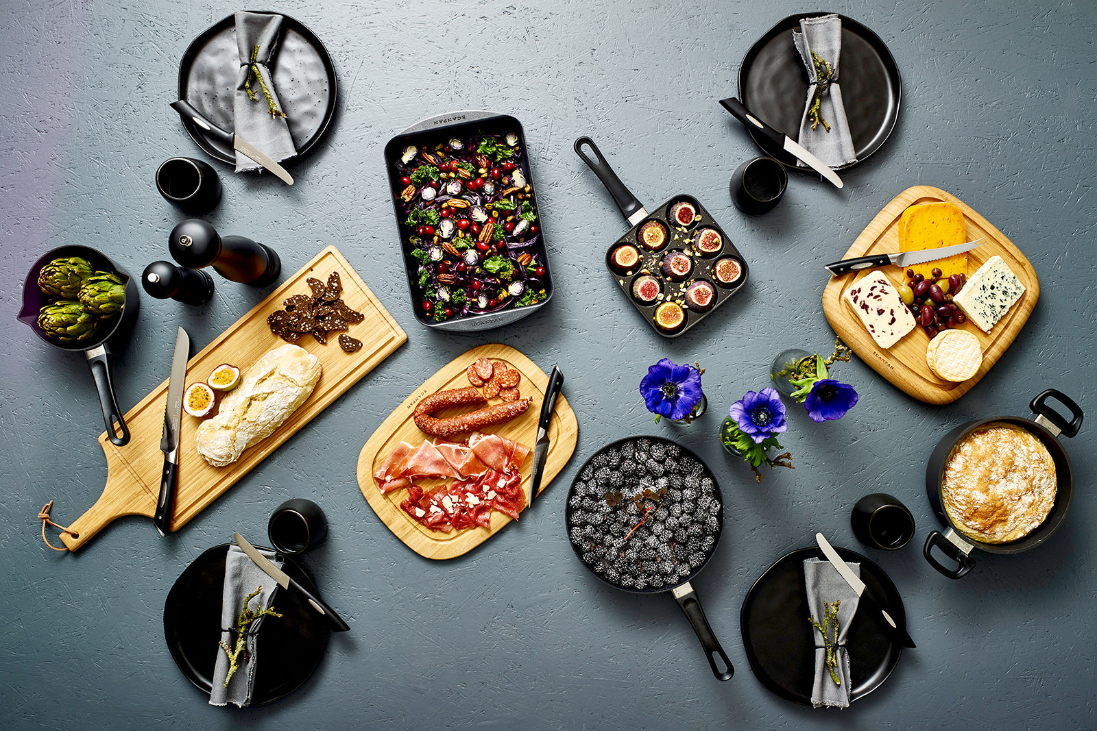 Scanpan Classic 12-1/2 Inch Saute Pan with Lid