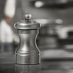 Peugeot Bistro Zirlon Salt Mill, 4-Inch, Stainless Steel