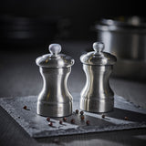 Peugeot Bistro Zirlon Salt Mill, 4-Inch, Stainless Steel