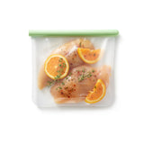 Lekue Reusable Silicone Flat Bags, Airtight for Storage, 34 oz, Medium