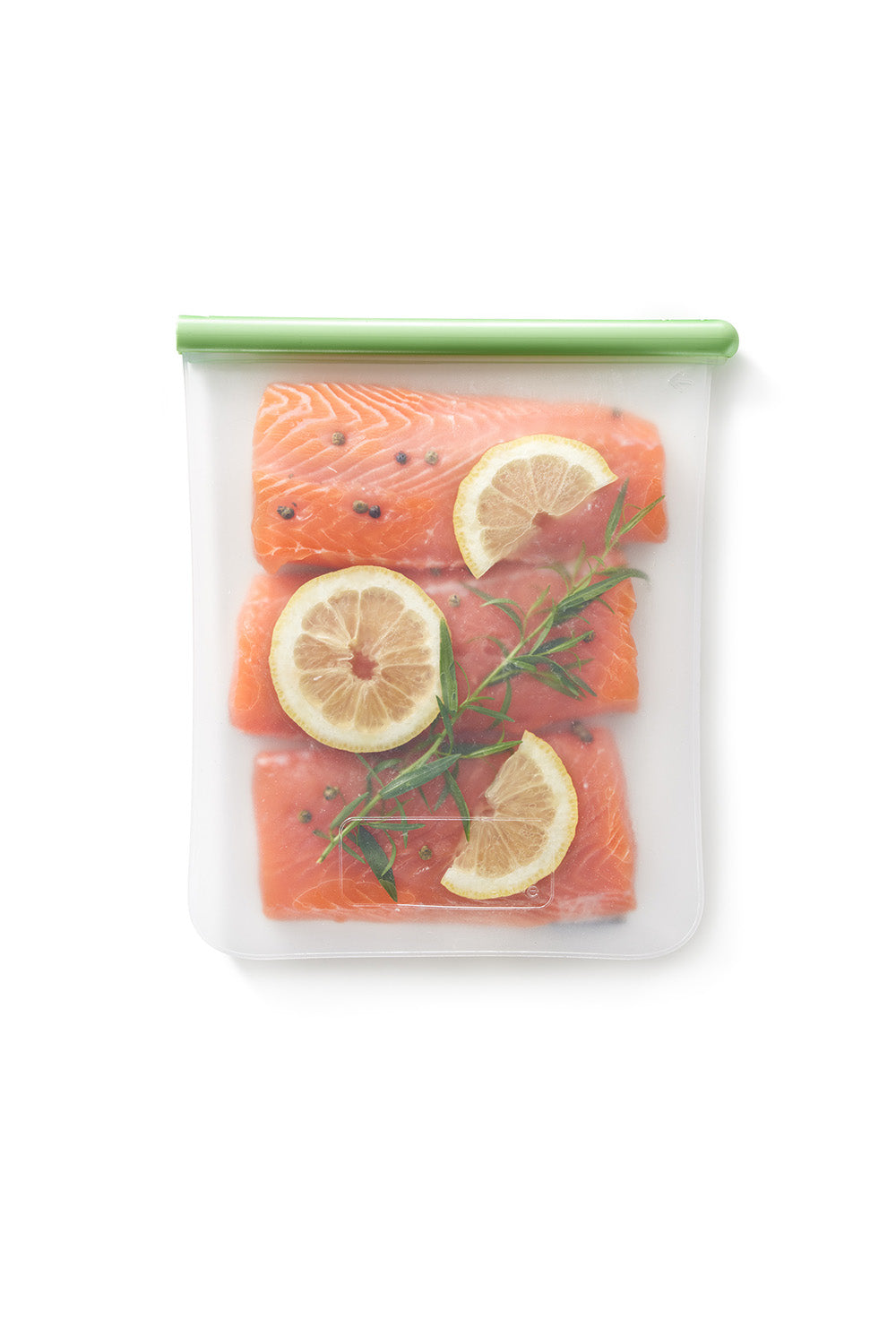 Lekue Reusable Silicone Flat Bags, Airtight for Storage, 51 oz, Large
