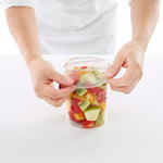 Lekue Reusable Flexible Strech Top Lid, Platinum Silicone, 10.2"
