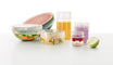 Lekue Reusable Flexible Strech Top Lid, Platinum Silicone, 4.5", 6", & 8" Set/3