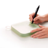 Lekue Reusable Sandwich & Baguette Case, Platinum Silicone, Air Tight, Sandwich