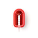 Lekue Silicone Large Ice Pop Mold, Red