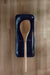 Emile Henry Made in France Ridged Spoon Rest, Burgundy Red