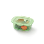 Lekue Reusable Silicone Food Storage Box, 6.75-ounce