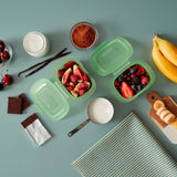 Lekue Reusable Silicone Food Storage Box, 6.75-ounce