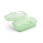 Lekue Reusable Silicone Food Storage Box, 16.9-ounce