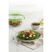 Lekue 100% Airtight Round Glass Food Storage Container, 32 oz