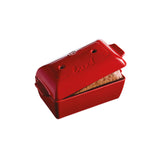 Emile Henry Bread Loaf Baker With Lid, Burgundy