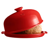 Emile Henry Flame Bread Cloche, Burgundy
